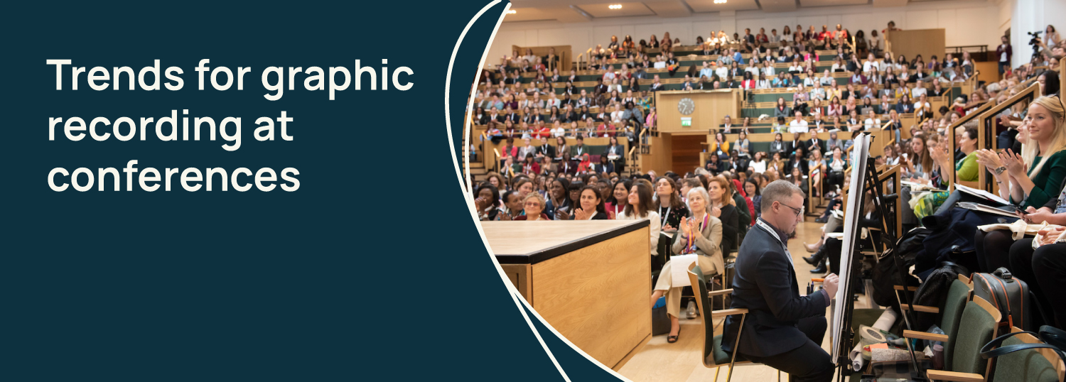 drawing change trends for conference engagement - for graphic recorders