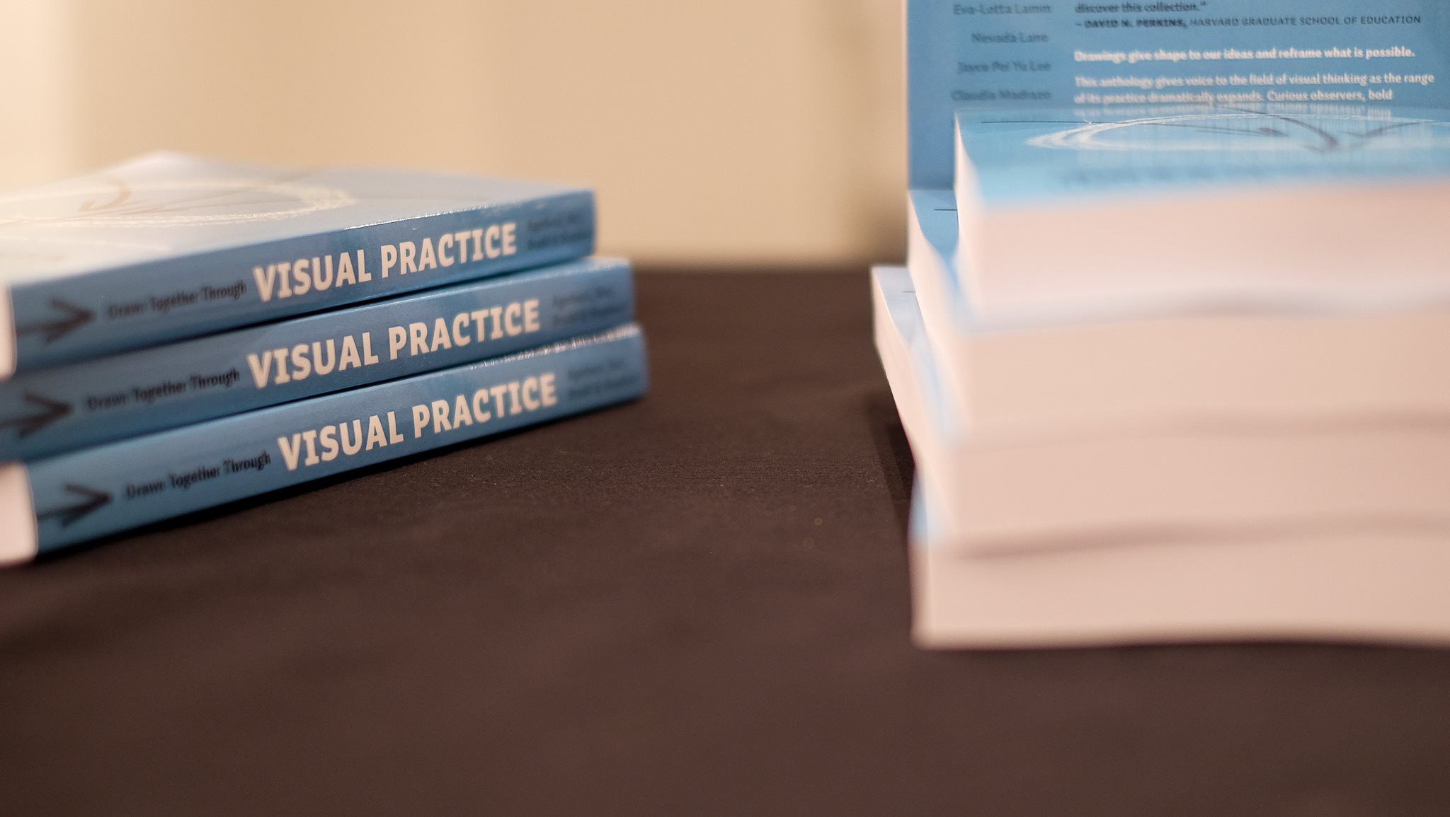 Drawn Together Through Visual Practice anthology co edited by Sam Bradd Agerbeck Bird and Shepherd