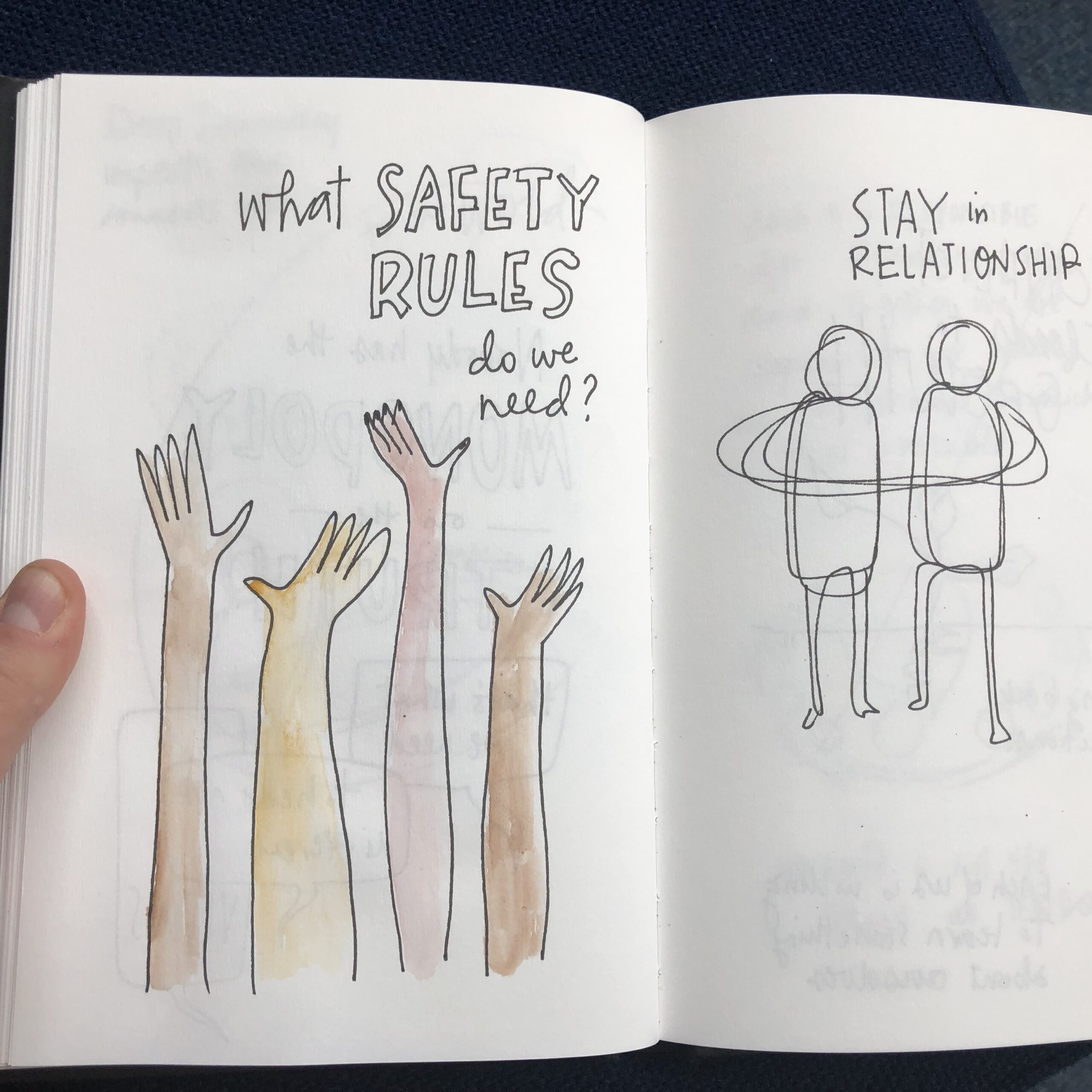 what safety rules do we need? stay in relationship 