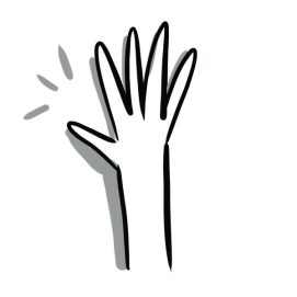 illustration of a hand 